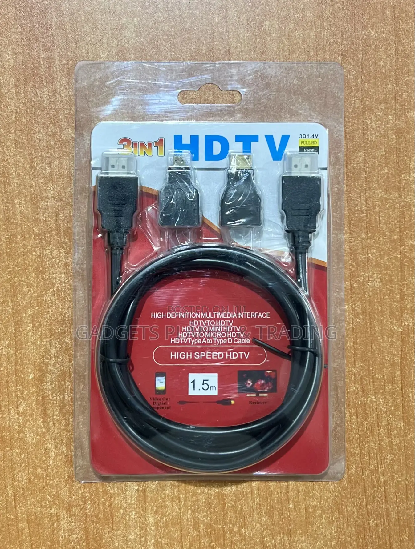 3 in 1 Hdmi Cable