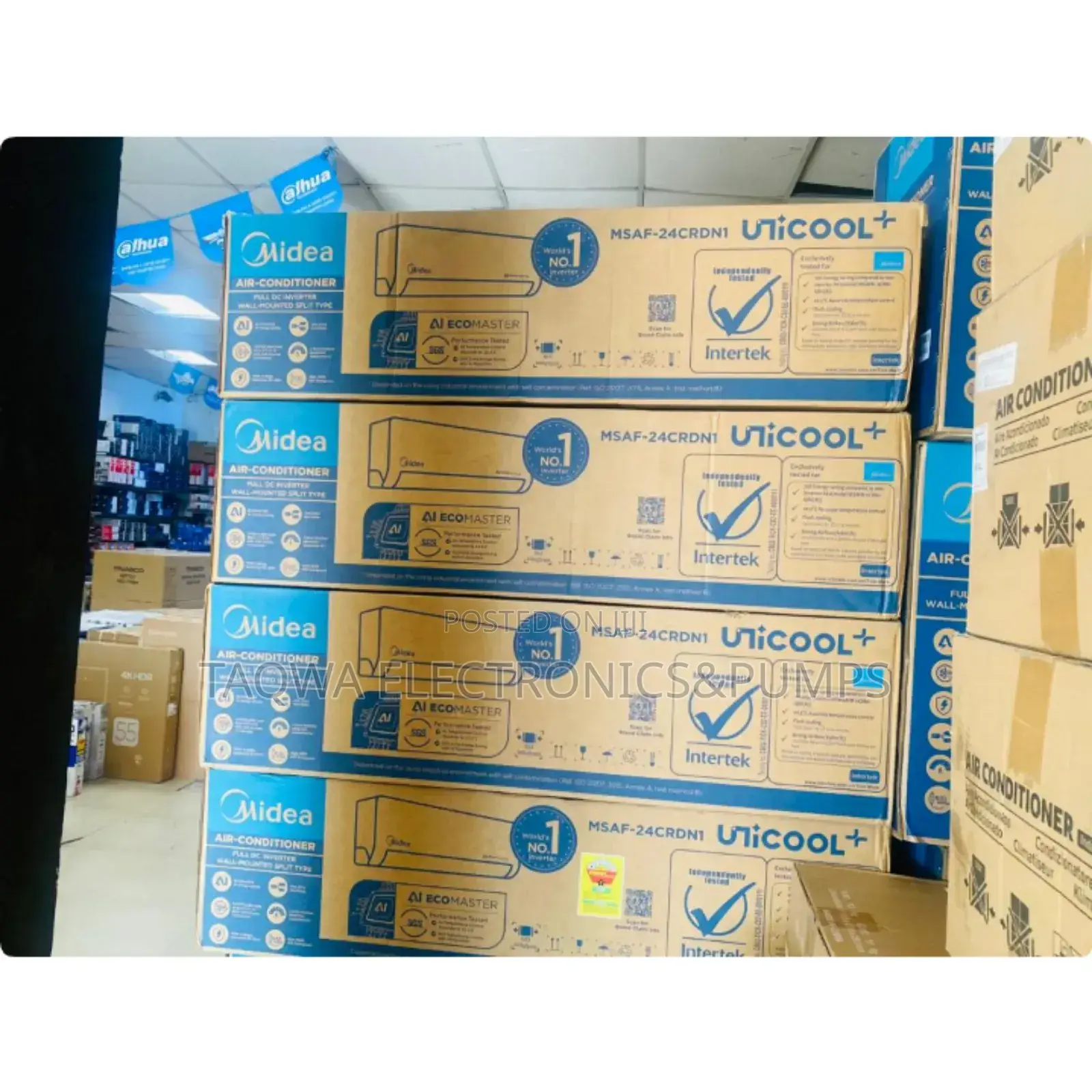 Unique _Midea R32 Inverter 2.5hp Air Conditioner