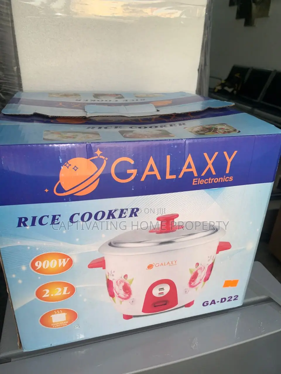 Brand New Galaxy Rice Cooker (Model: Ga-D22)