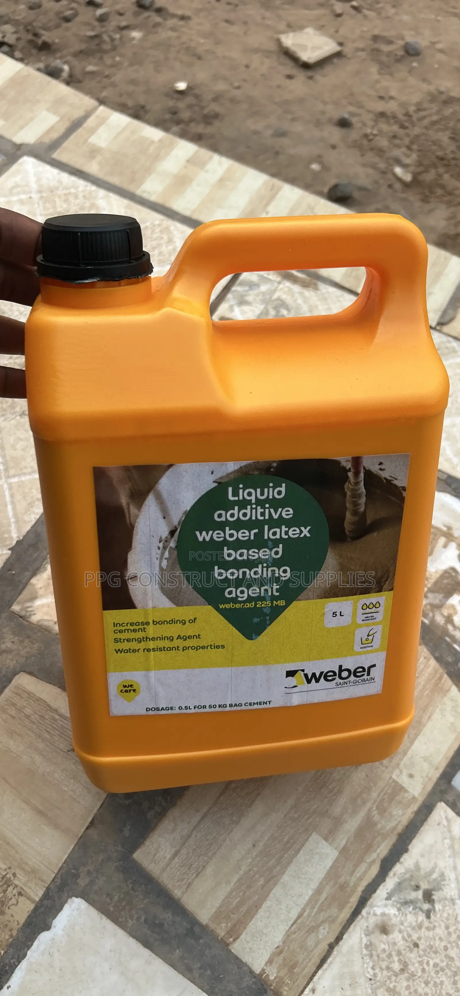 5kg Liquid Additive_latex Based Bonding Agent