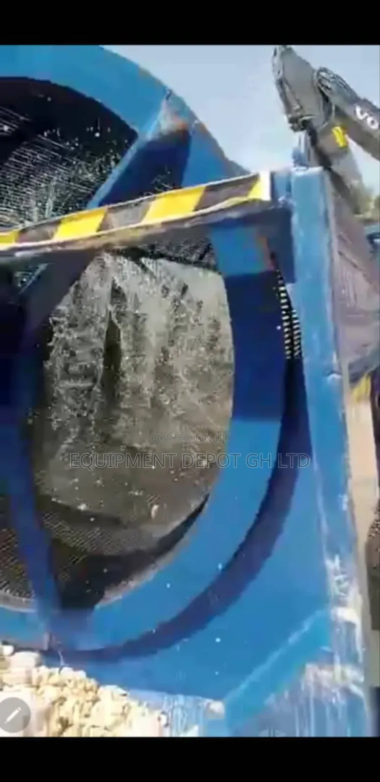 Rental Gold Trommel Washplant