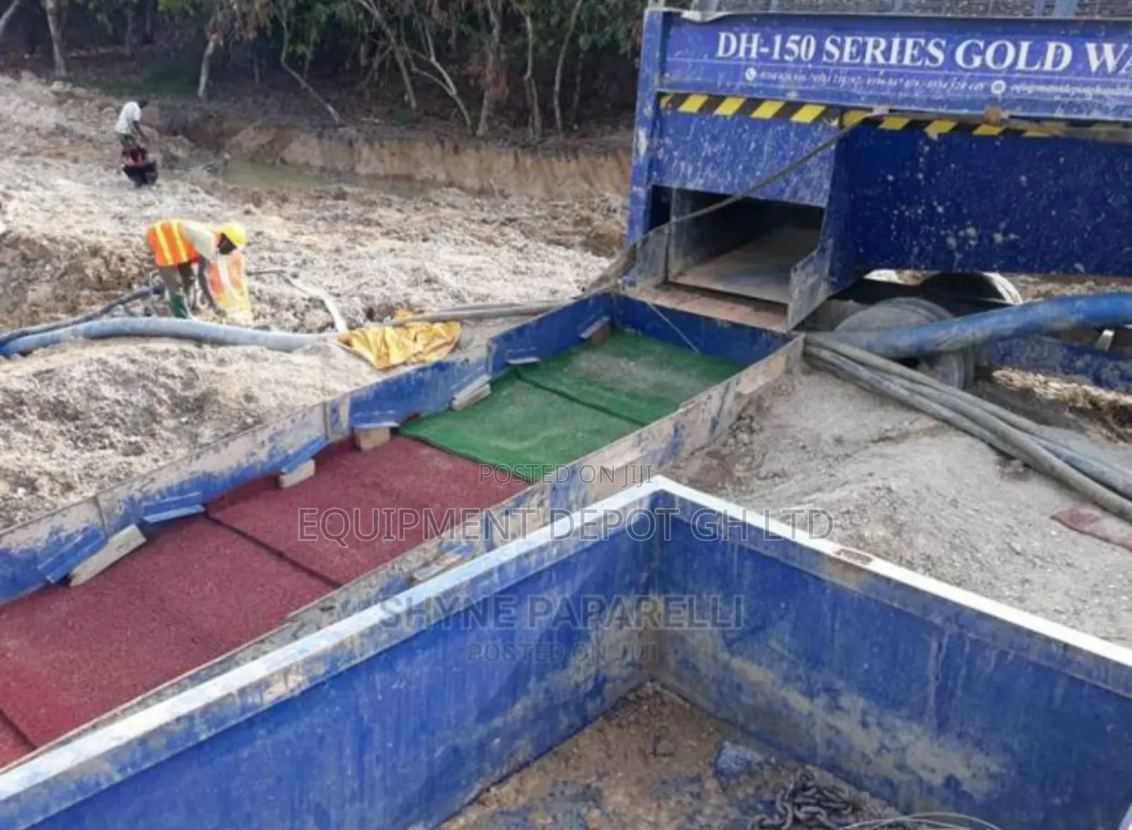 Rental Gold Trommel Washplant