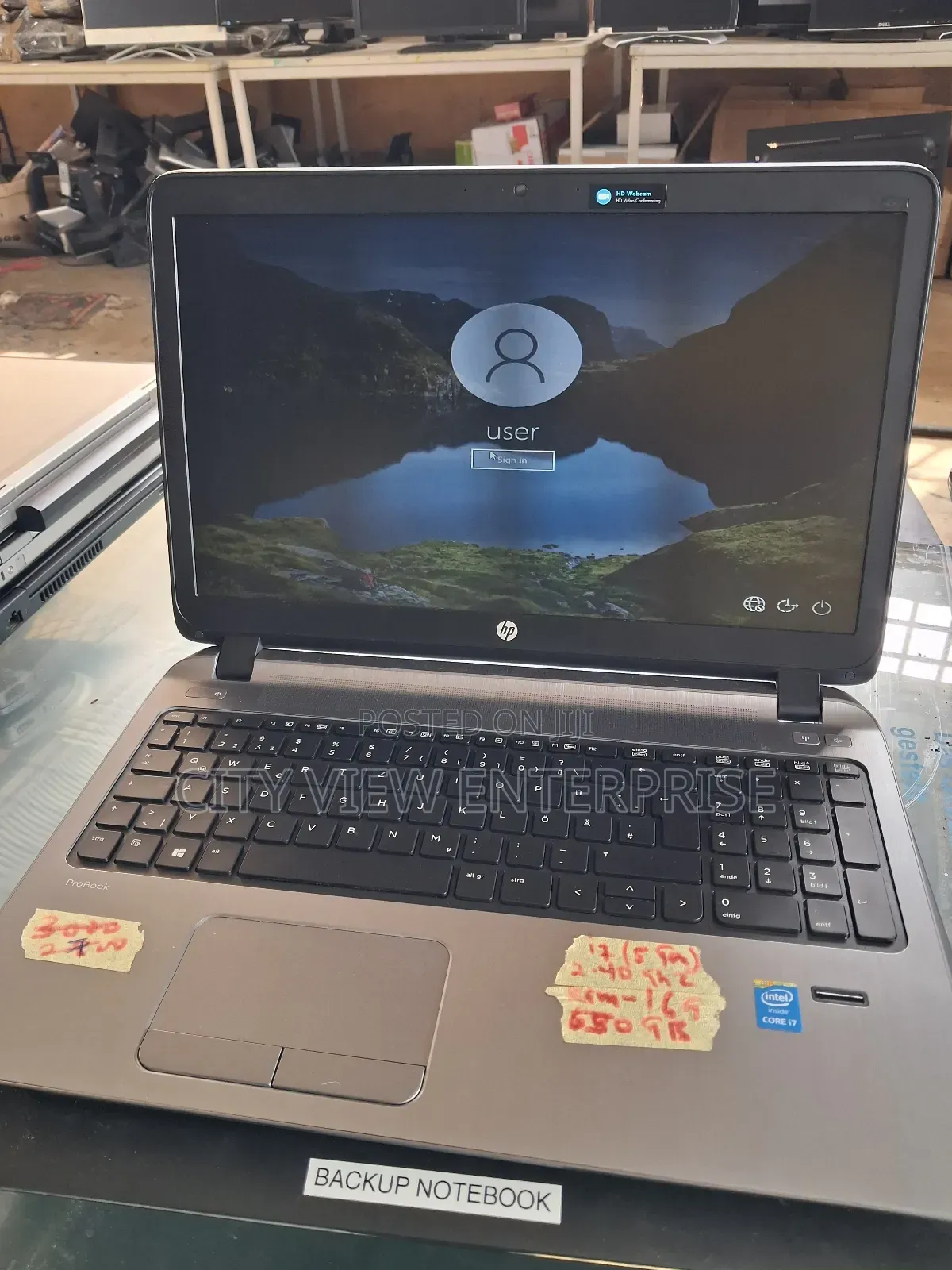 Laptop HP ProBook 450 G2 16GB Intel Core I7 HDD 640GB