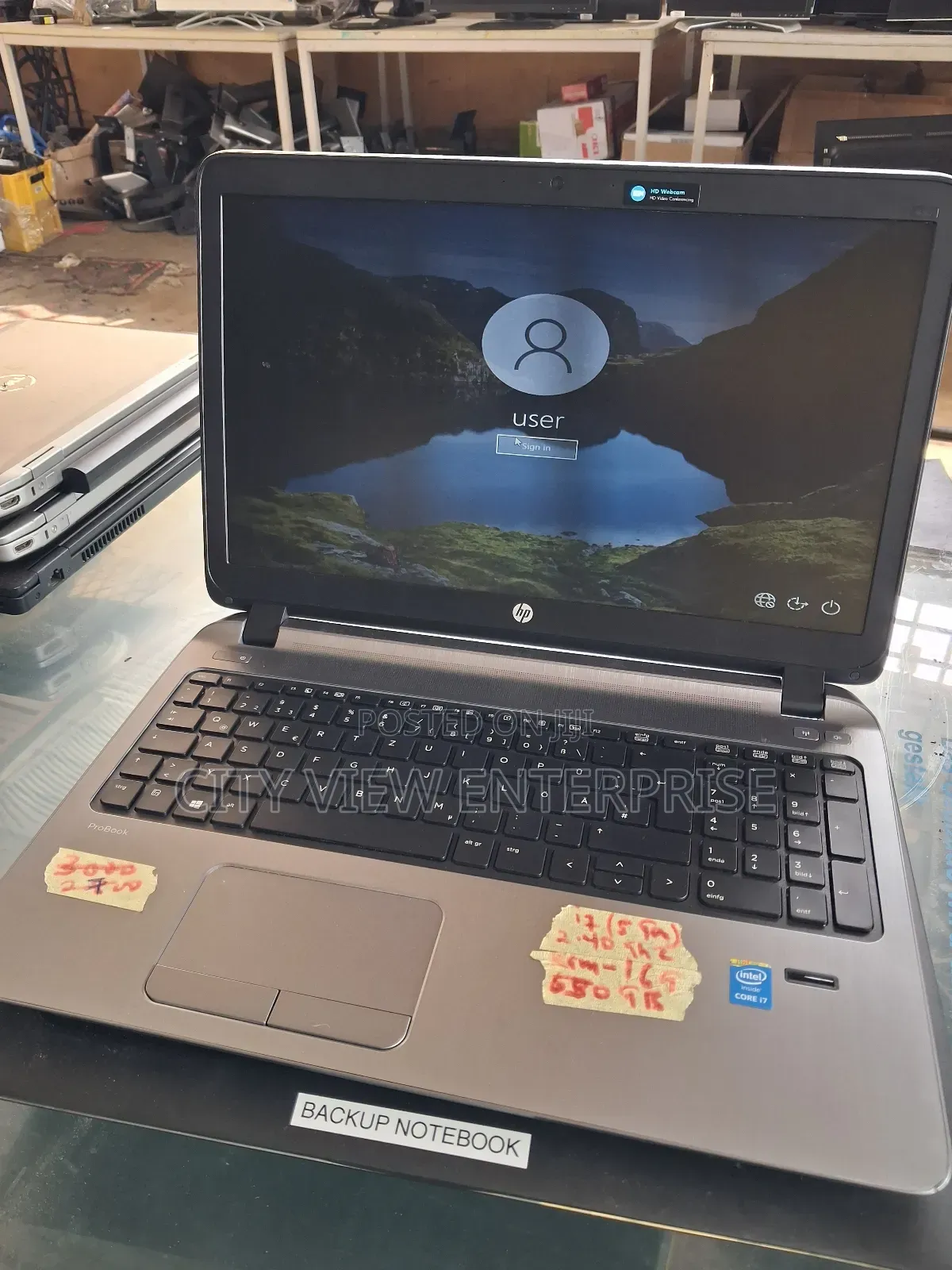 Laptop HP ProBook 450 G2 16GB Intel Core I7 HDD 640GB