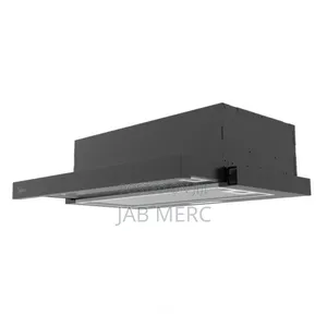 Black Under Cabinet Extractor Hood 60cm Midea With Filters and Lights