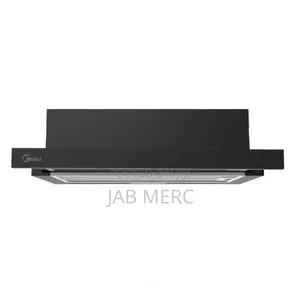 Black Under Cabinet Extractor Hood 60cm Midea With Filters and Lights