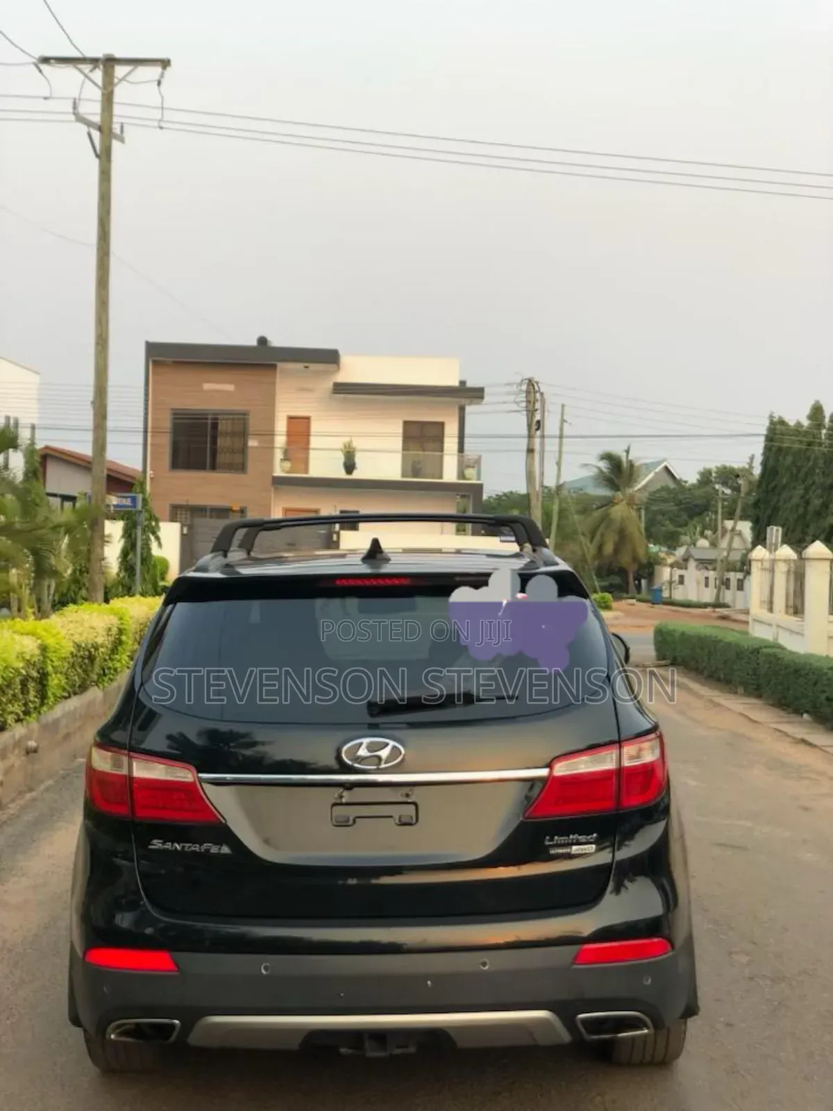 Hyundai Santa Fe Limited AWD 2016 Black