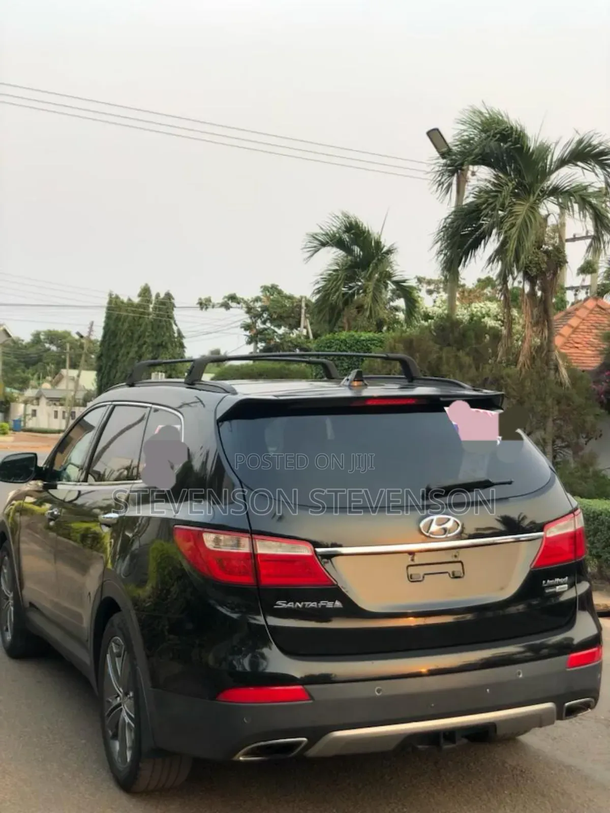 Hyundai Santa Fe Limited AWD 2016 Black