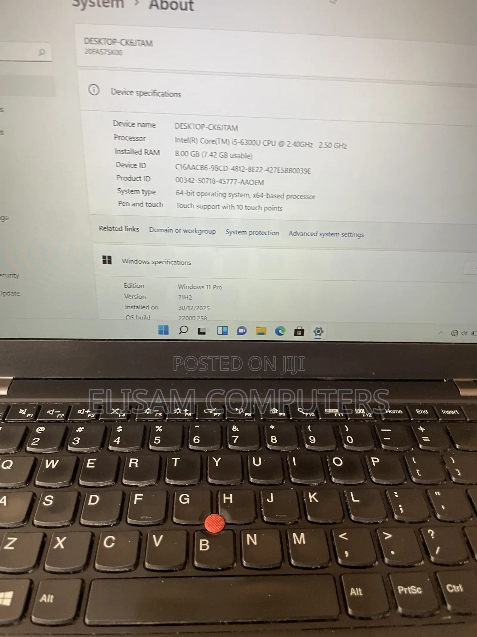 Laptop Lenovo ThinkPad T460s 8GB Intel Core i5 SSD 256GB