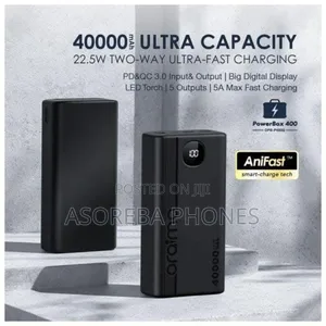 Oraimo Powerbox 400 Vision 40000mah 22.5w Power Bank