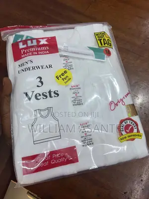 Original Lux Singlet Vests 3 Pieces