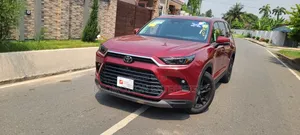 New Toyota Highlander Platinum AWD 2024 Red
