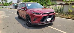 New Toyota Highlander Platinum AWD 2024 Red