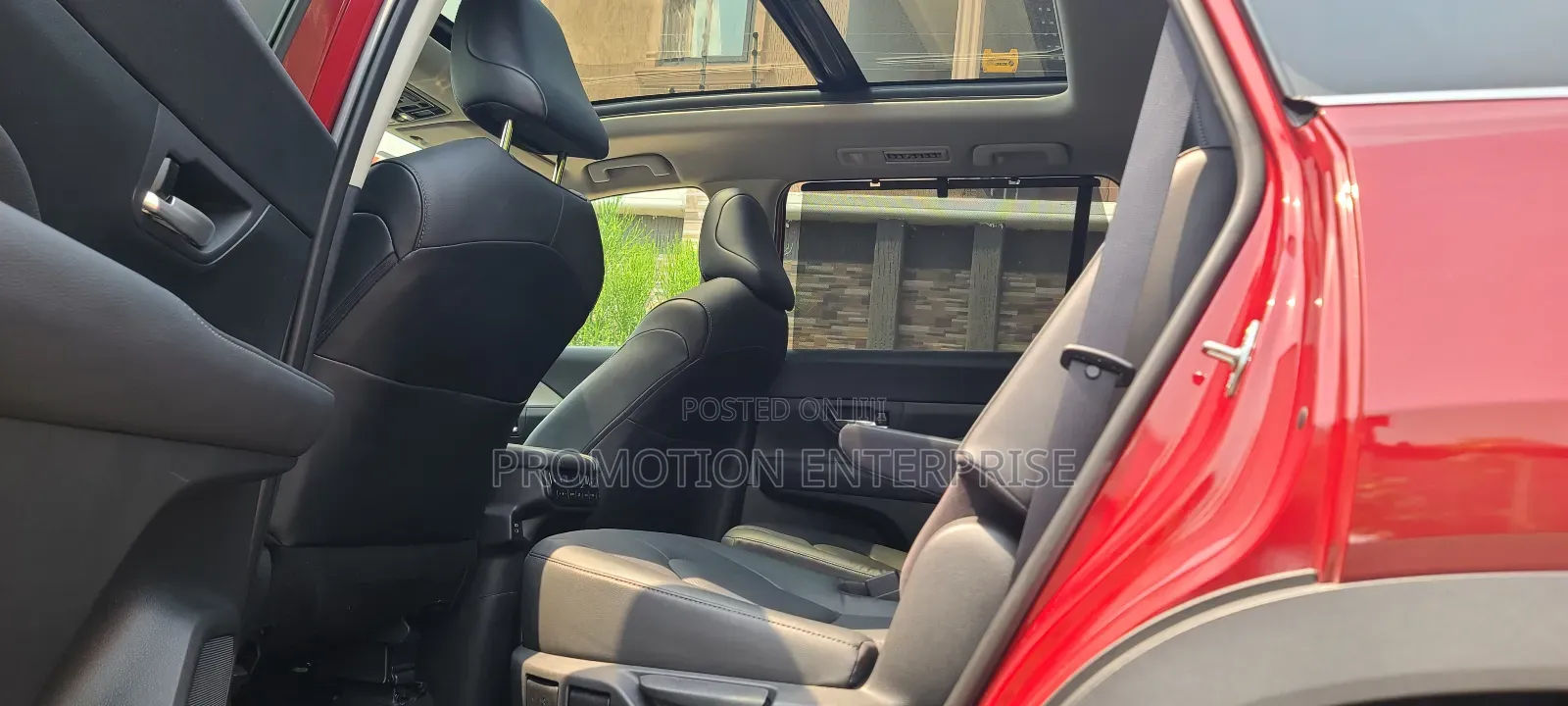 New Toyota Highlander Platinum AWD 2024 Red