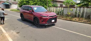 New Toyota Highlander Platinum AWD 2024 Red