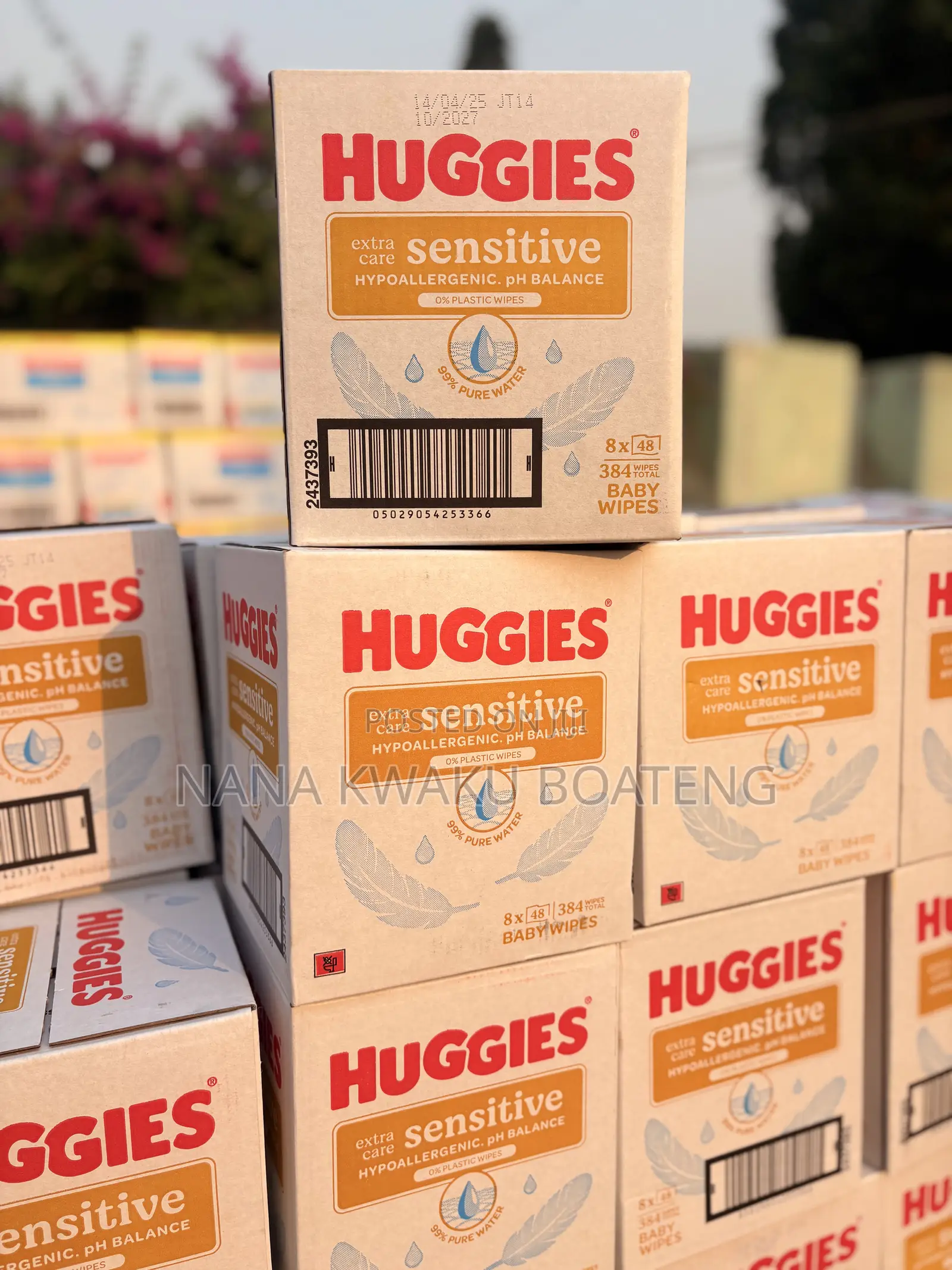 Huggies Wipe Sensitive