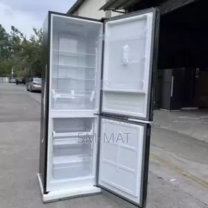 Giant 260l Sigma Bottom Freezer Fridge Dark Inox Sbmf-t265gh”