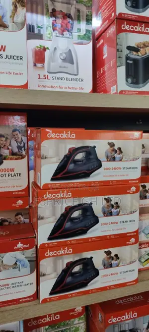 Advanced Decakila Steam Iron