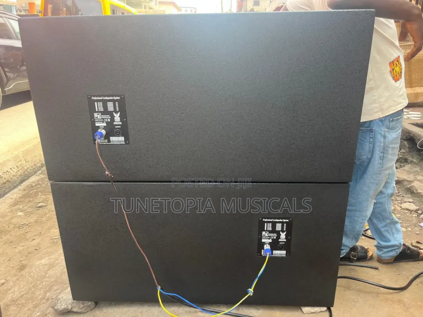 Ev (Electro-Voice) Double Bass Speaker (Subwoofer).