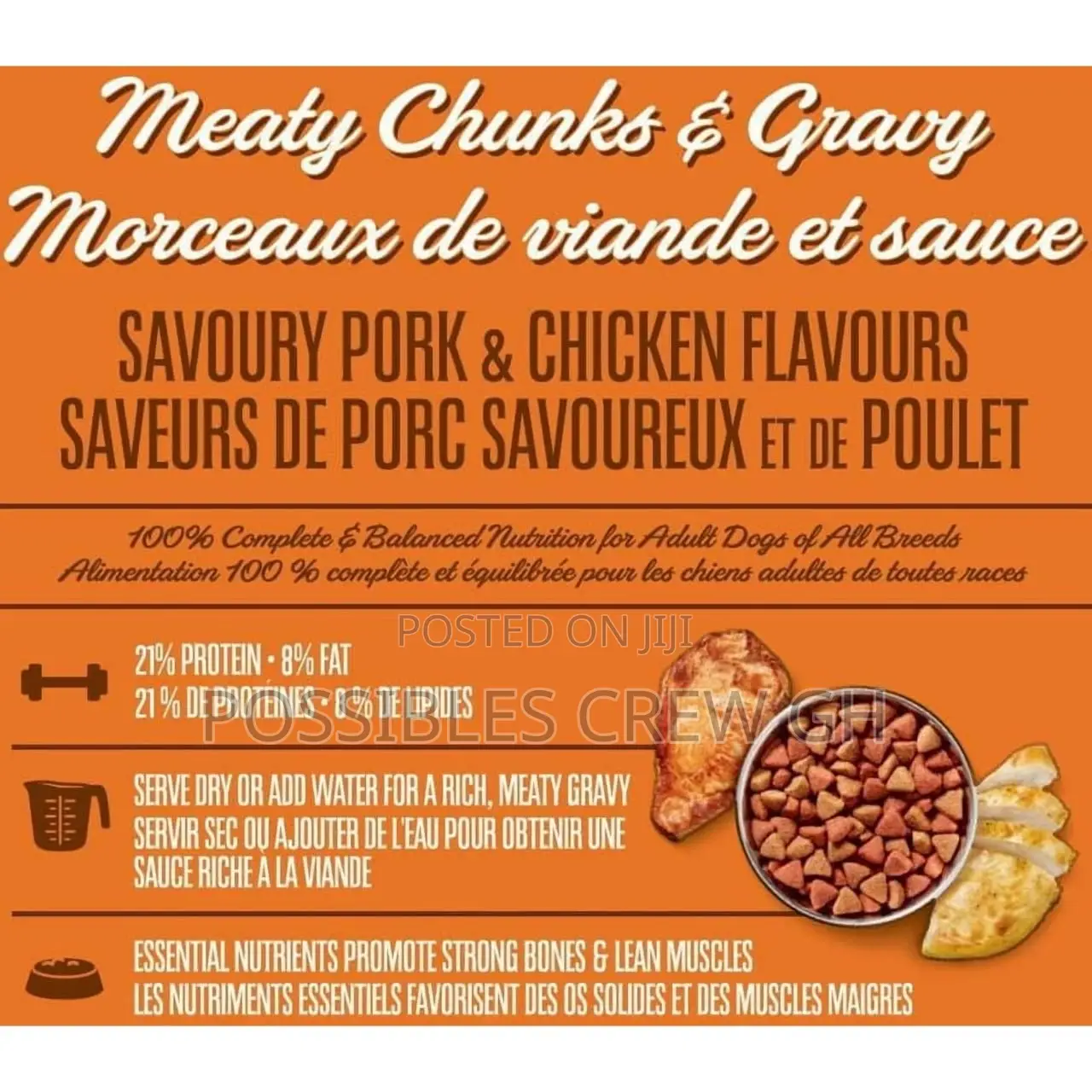 Dog Food or Dog Chow. High Quality