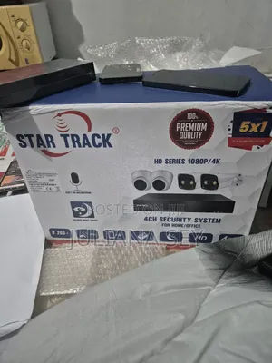 A Complete CCTV Camera 4 Cameras Inside the Box With Everything