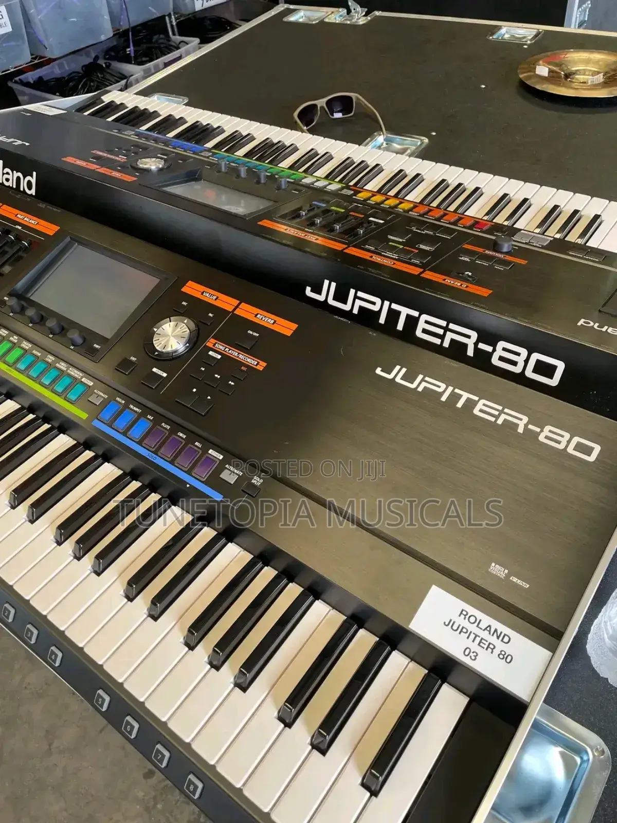 Roland Jupiter-80 Keyboard Synthesizer.