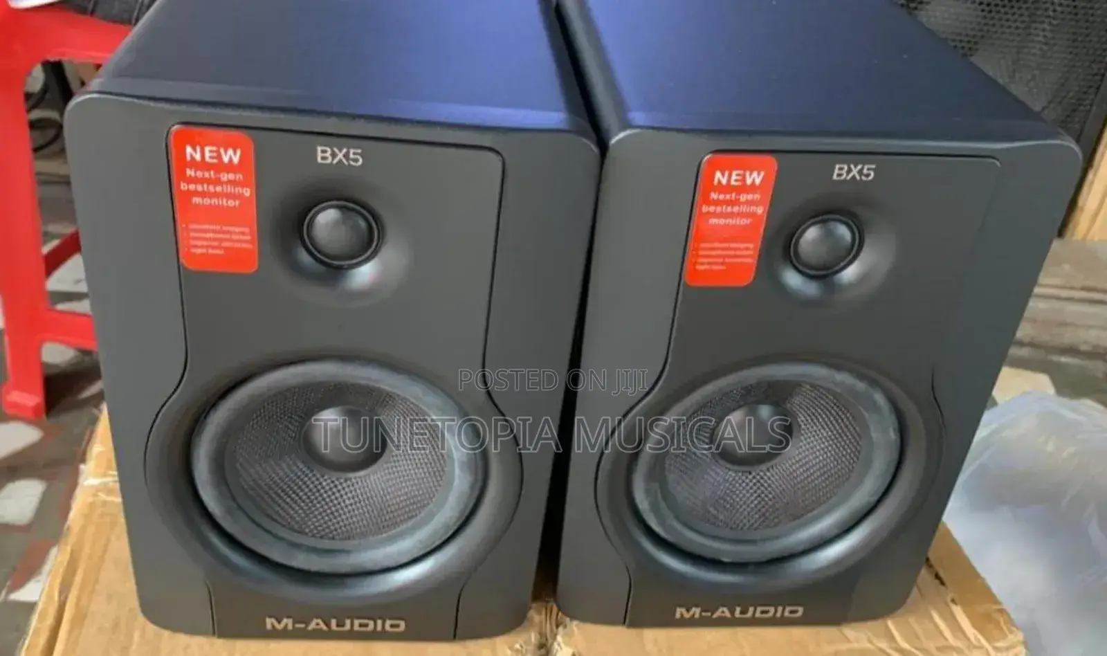 M-Audio Bx5 D2 Active Studio Monitors.