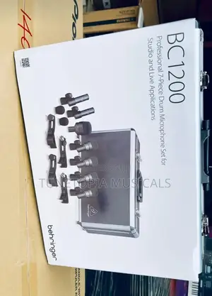 Behringer Bc1200 Professional 7-piece Drum Microphone Set.
