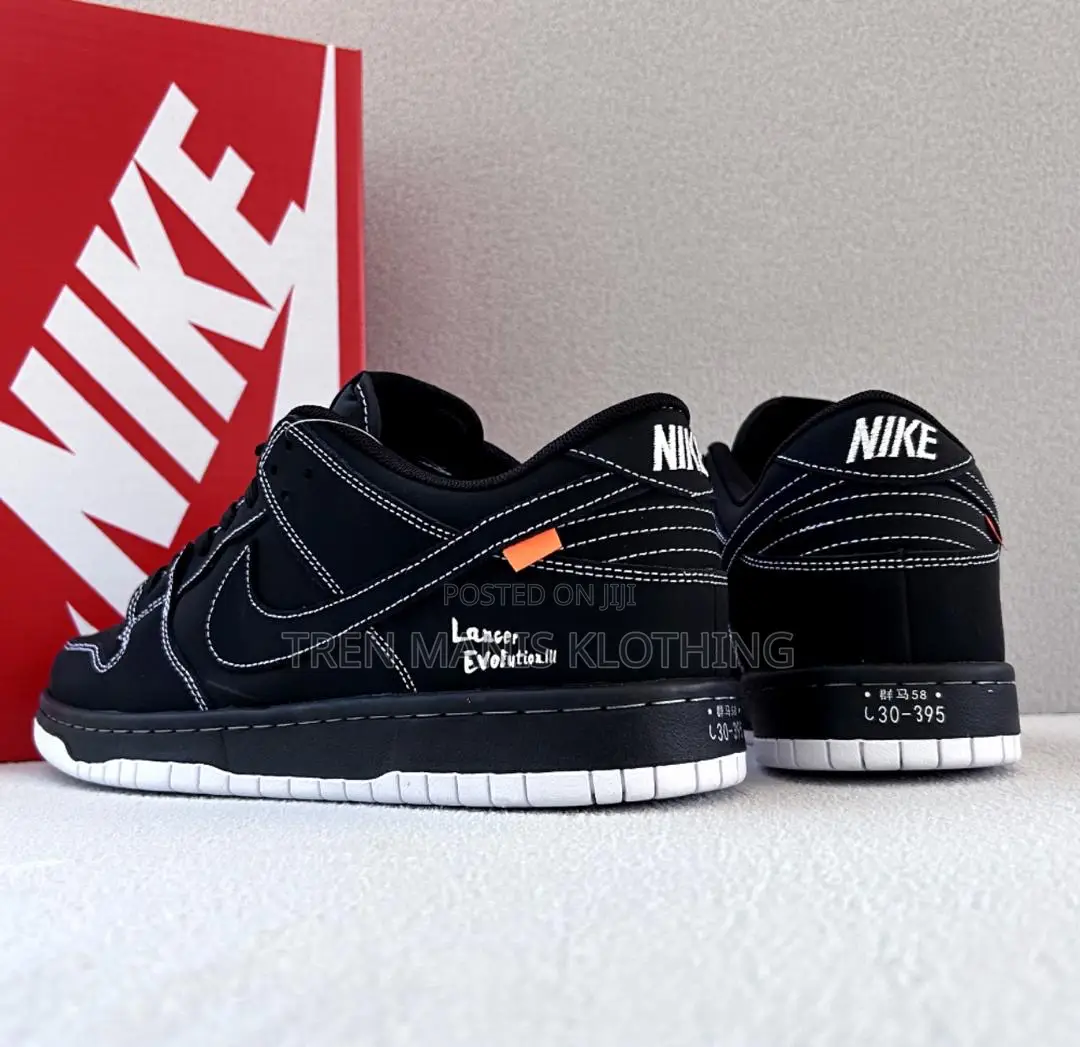 Nike Sb Lancer Evolution Iii Black White