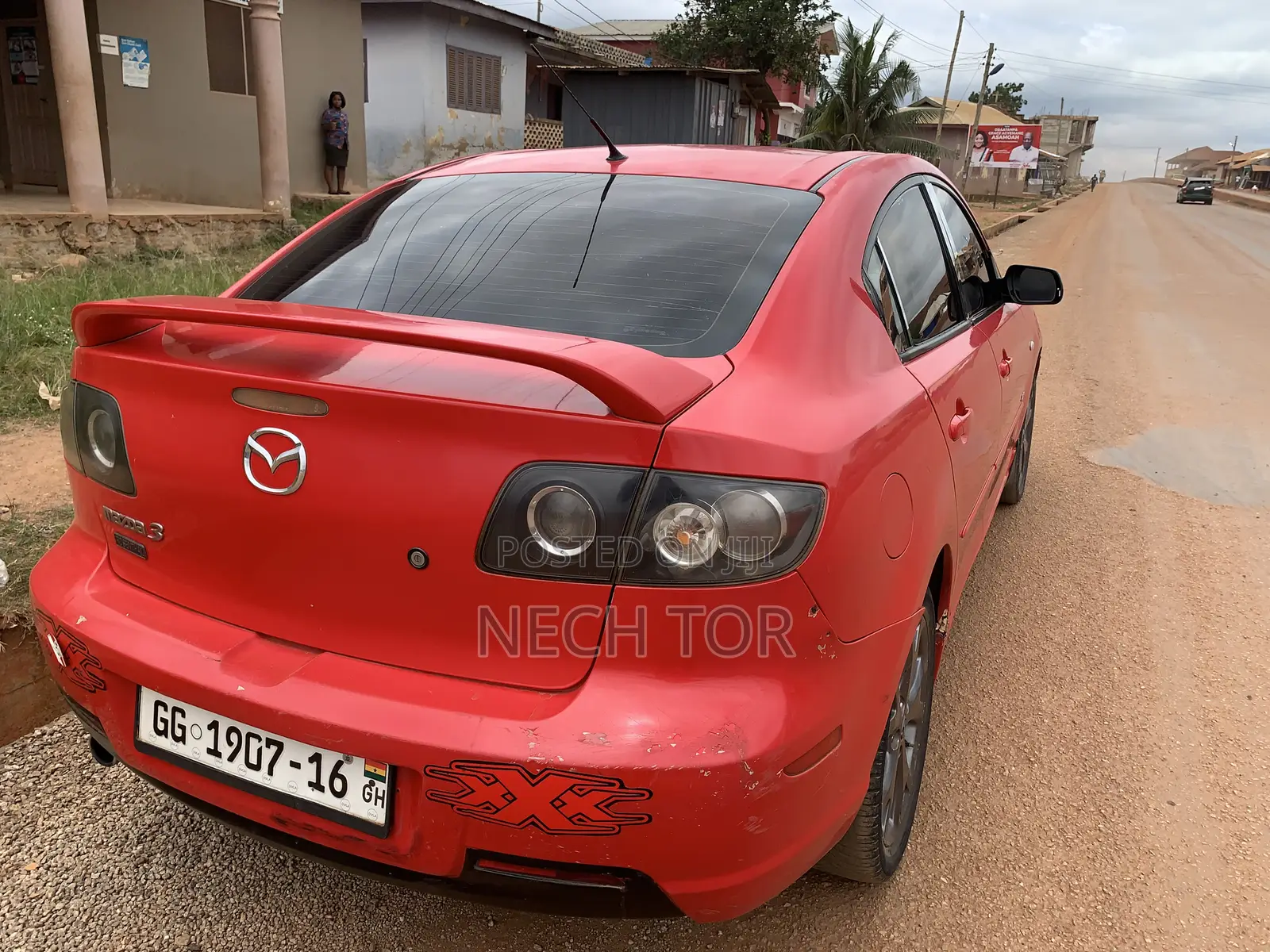 Mazda 3 2008 Red