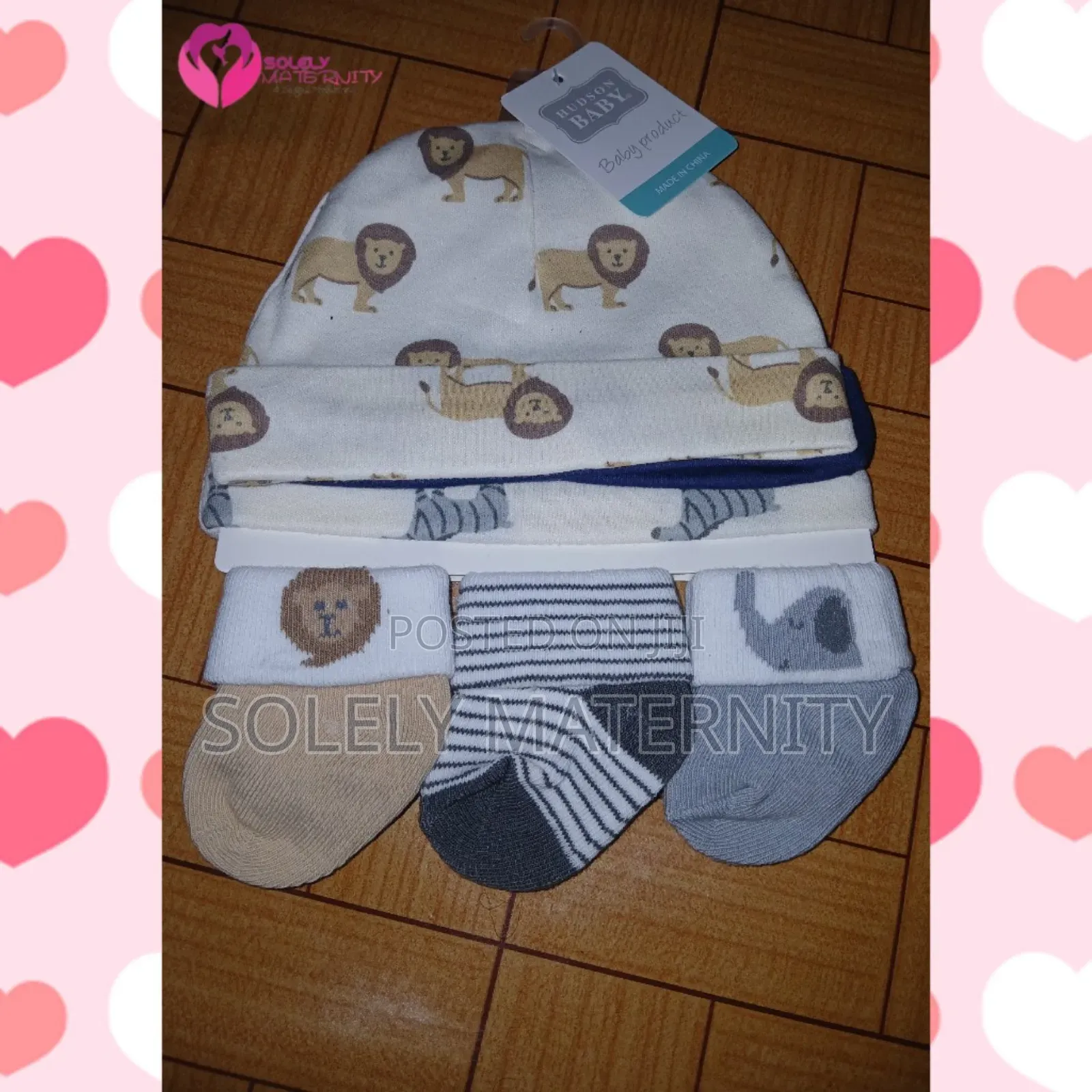 Hudson Baby Cap and Socks
