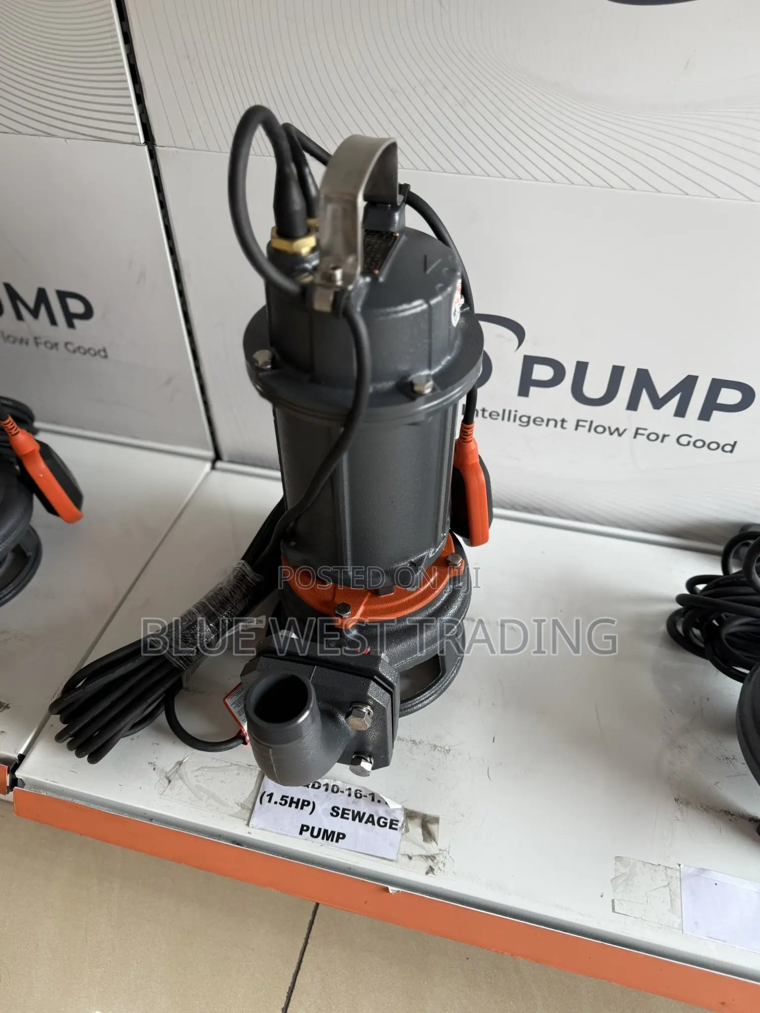 Sewage Water Pump 1.5 Hp _ Leo 1.5 Horsepower Sewage Water Pump