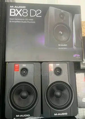 M-audio Bx8 D2 Bi-amplified Studio Monitors