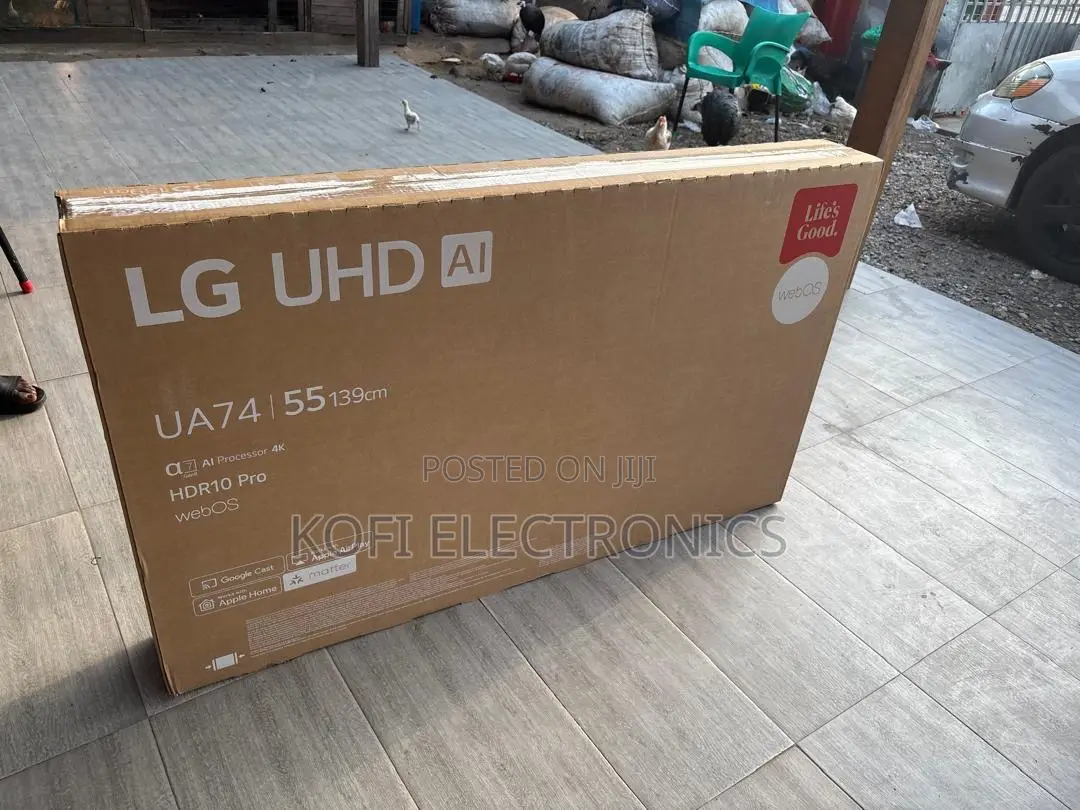 Lg 55” Uhd Ai Television Crystal-Clear Display