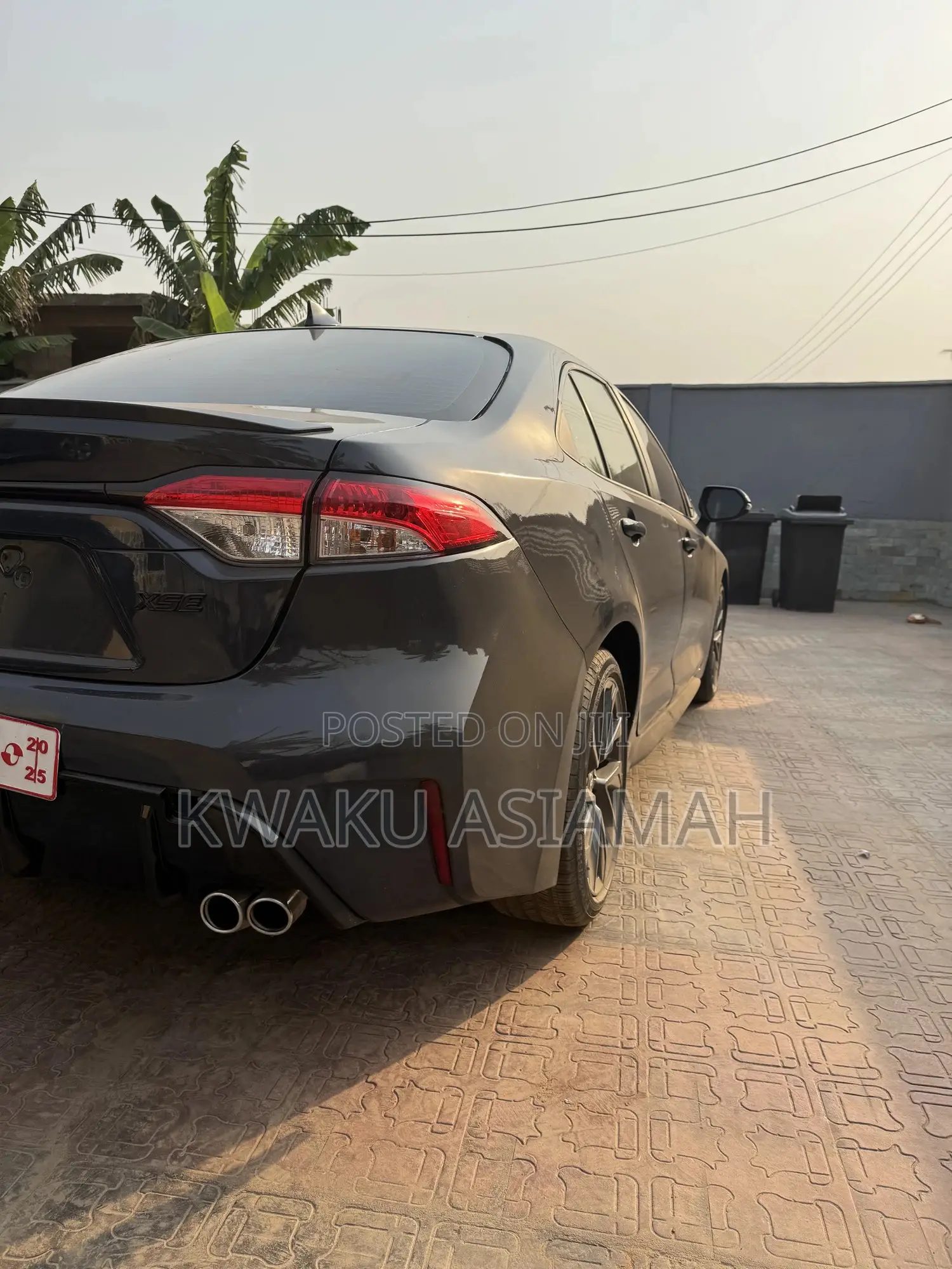Toyota Corolla XSE 2023 Black