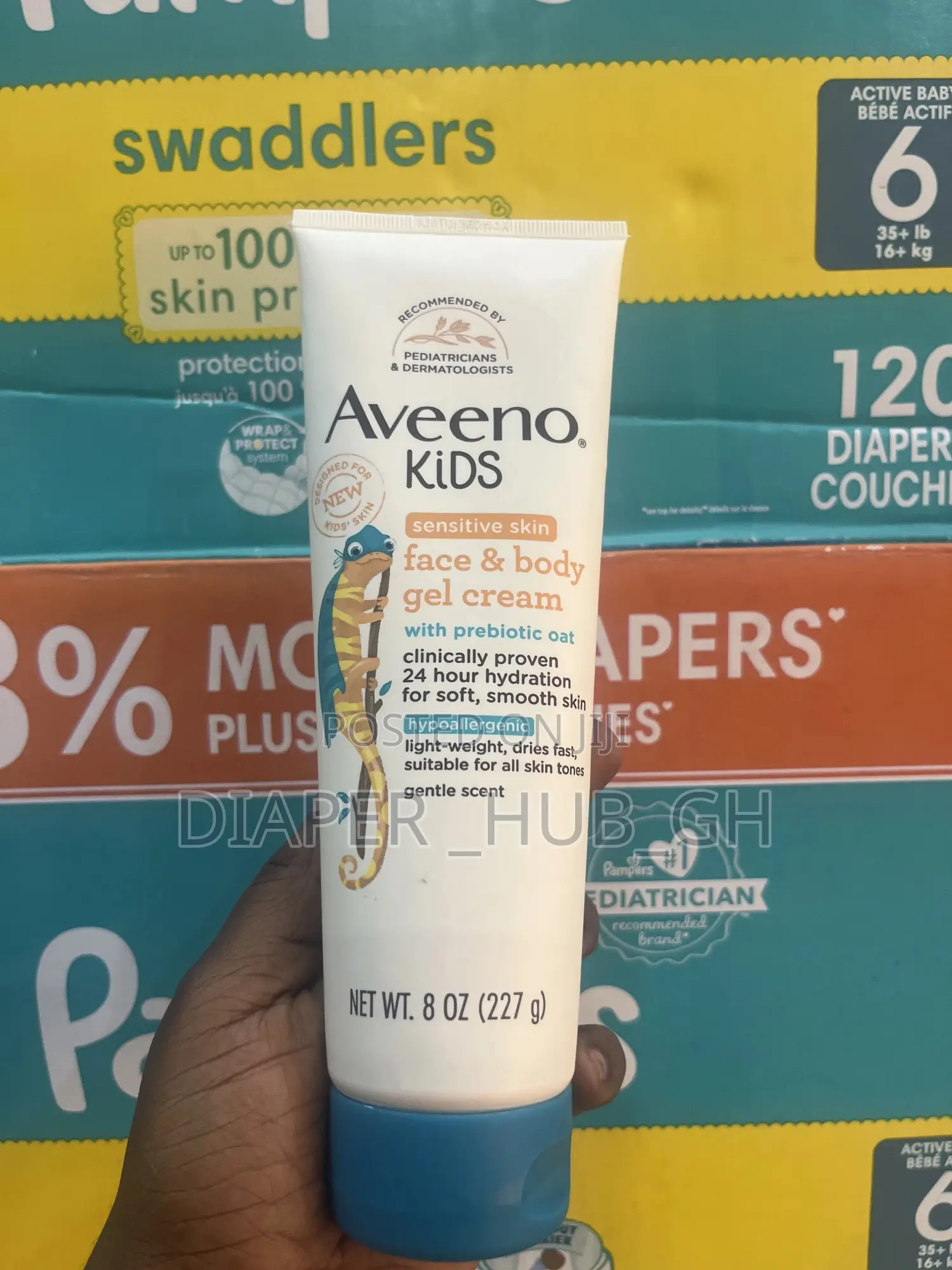 Aveeno Kids Face and Body Lotion for Sensitive Skin, 8 Oz(227g)