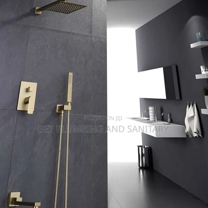 Chrome Concealed Shower Set