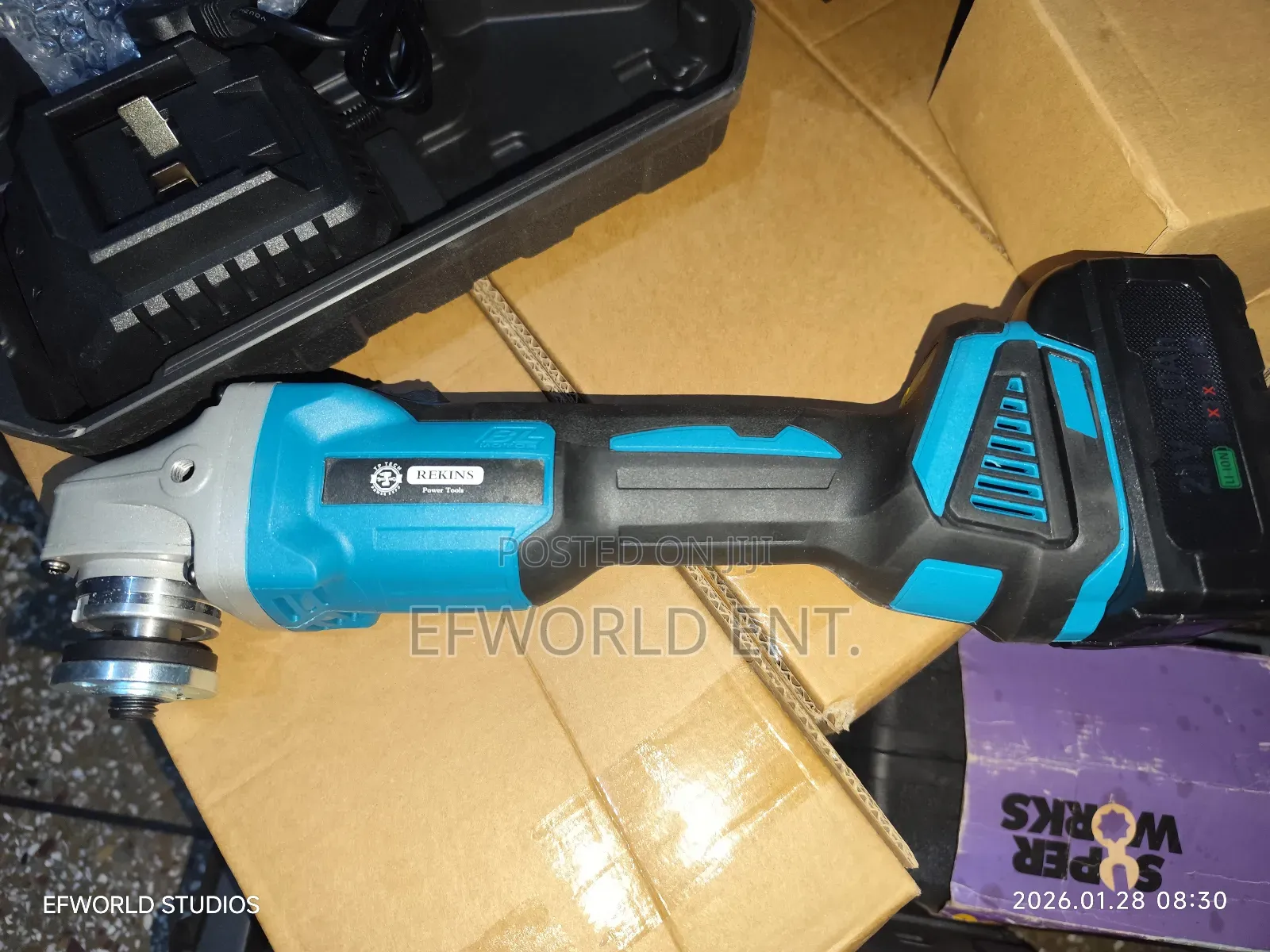 Cordless Angle Grinder 115mm