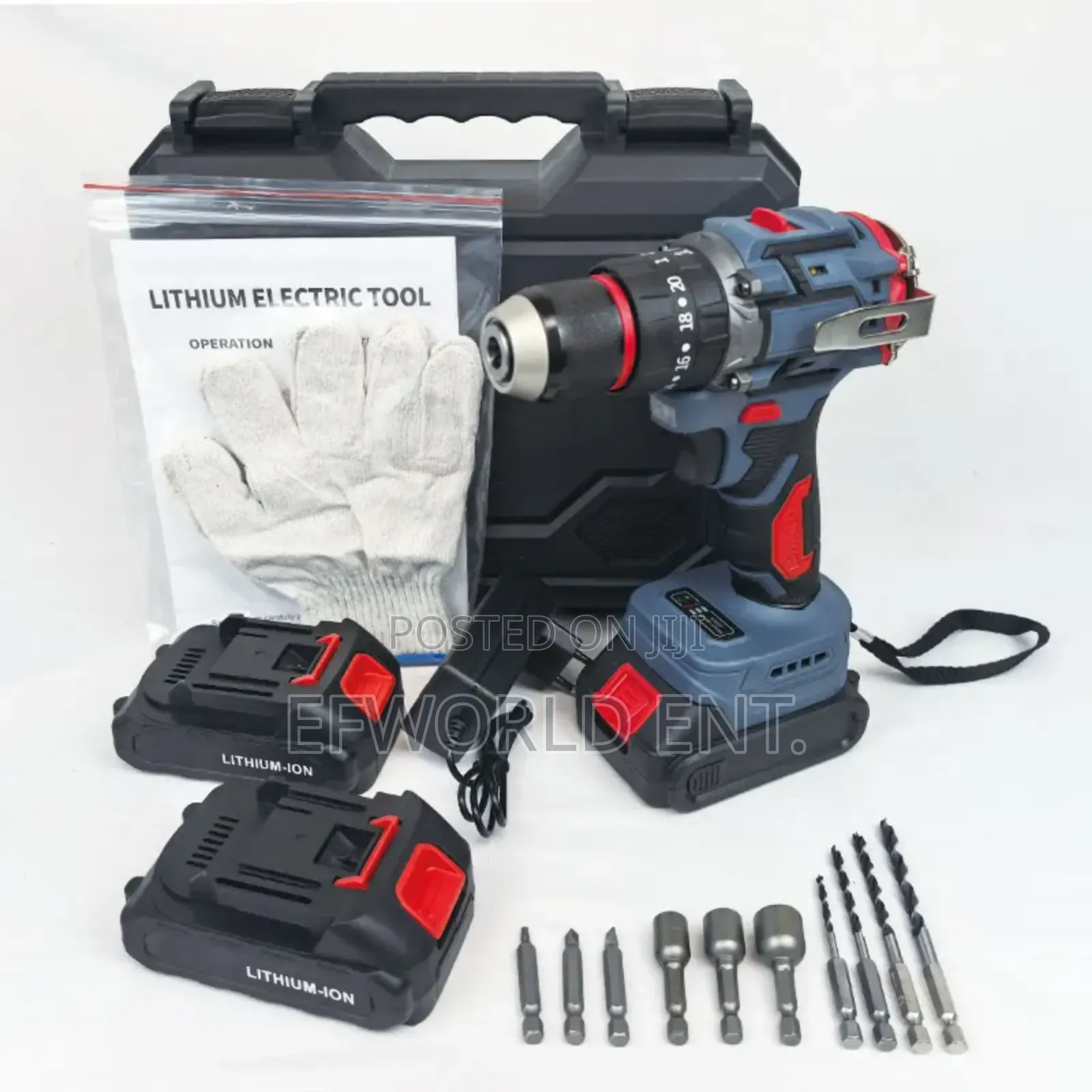 Cordless Drilling / Screwing Set