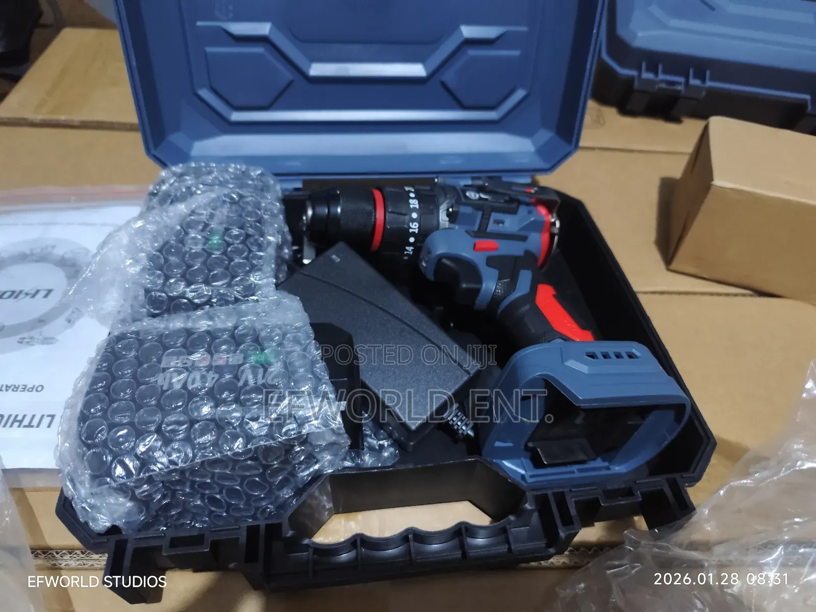 Cordless Drilling / Screwing Set