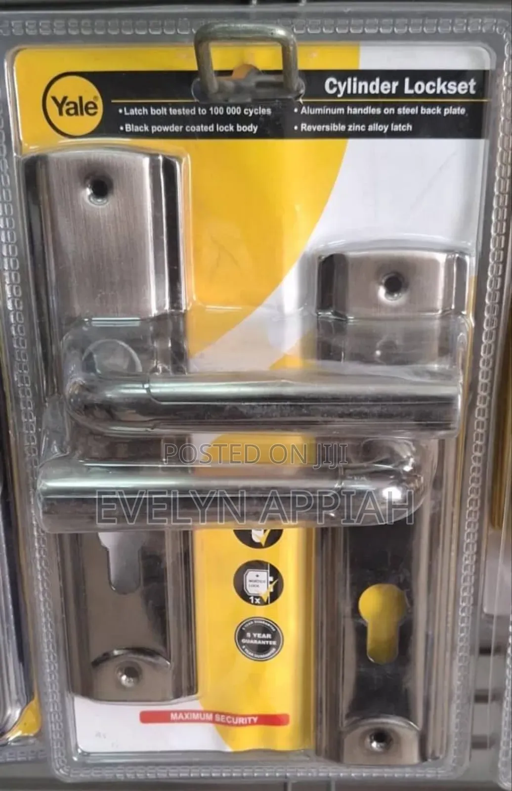 Yale Cylinder Lockset