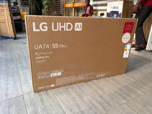 Lg Uhd Ai 55” Tv Sharp Vivid Visuals