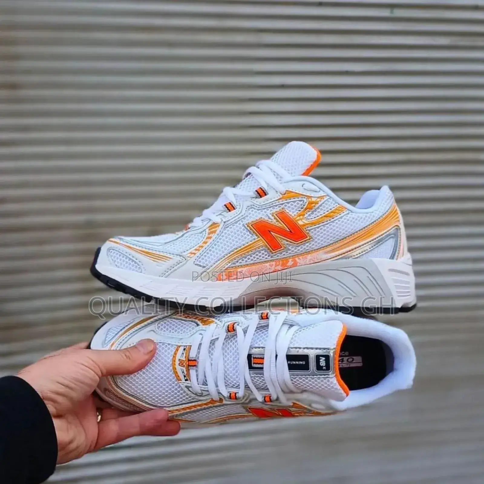 New Balance 1906 White and Orange