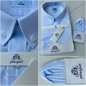 Quality Peter Giant Plain White Shirt M-3xl