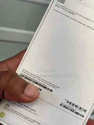 New Apple iPhone 17 Pro Max 256 GB Blue