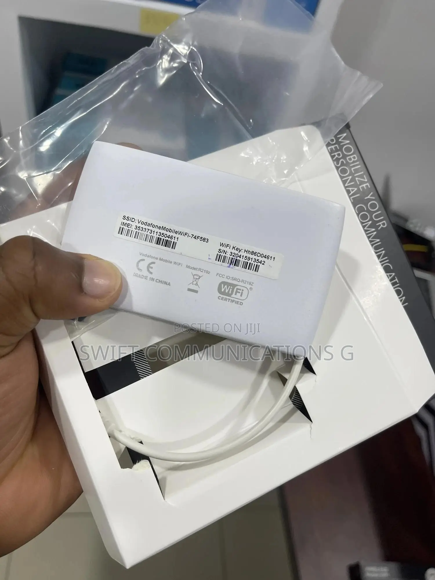 Universal Zte 4g Mifi/ Wifi Vodafone R219z