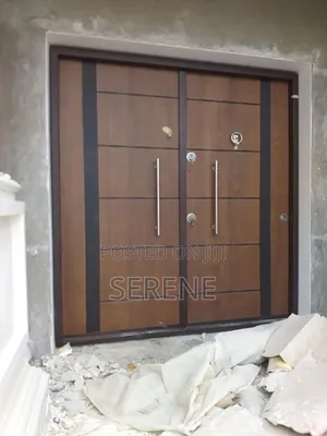 Exclusive Galvanized Designed Metal Door (Exterior) Made Locally