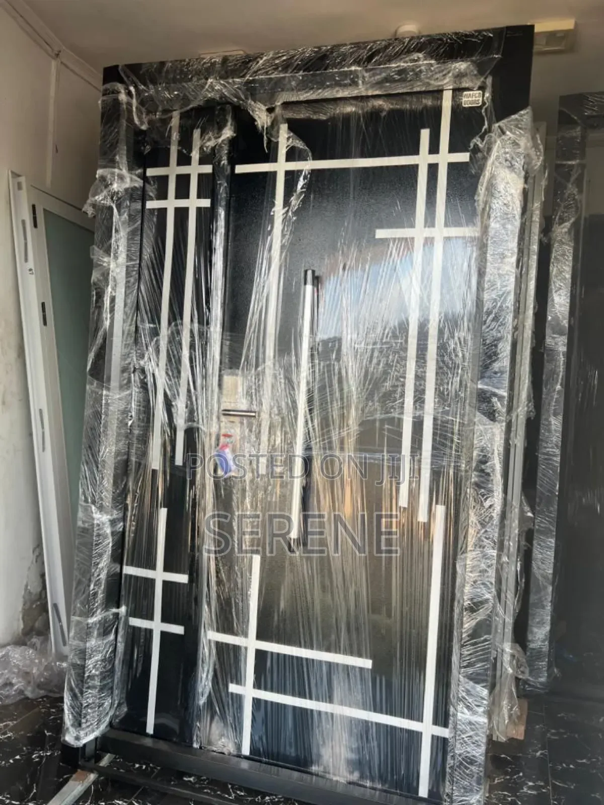Exclusive Galvanized Designed Metal Door (Exterior) Made Locally