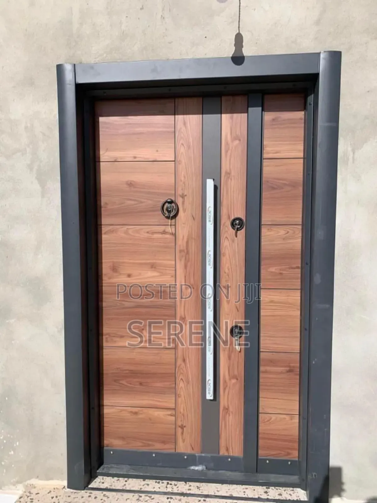 Exclusive Galvanized Designed Metal Door (Exterior) Made Locally
