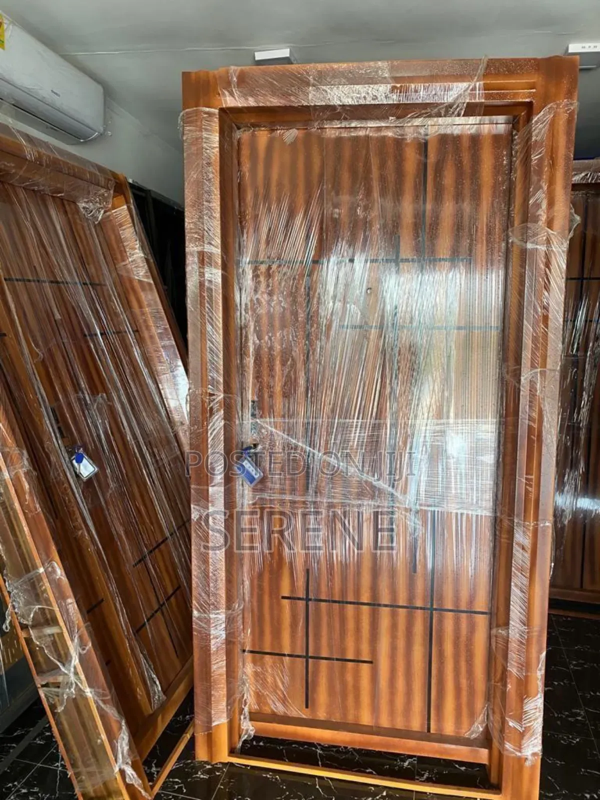 Exclusive Galvanized Designed Metal Door (Exterior) Made Locally